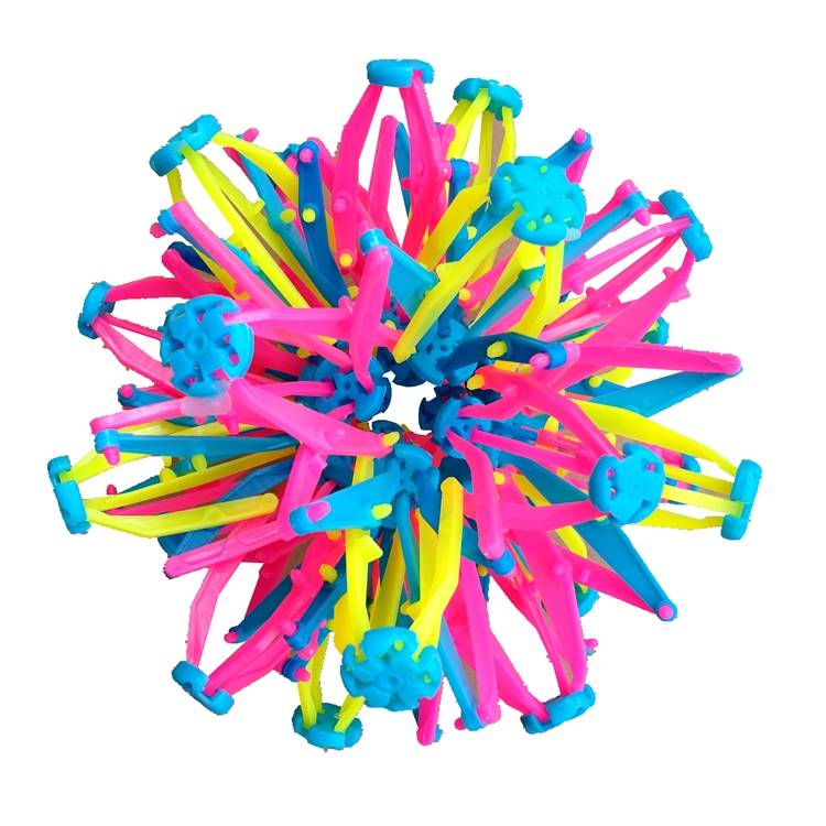 Children's toy ball Flower Ball Magic Ball Small Extension Self -produced Self -Self -Sales Separation Night Market Kindergarten Performance Ball