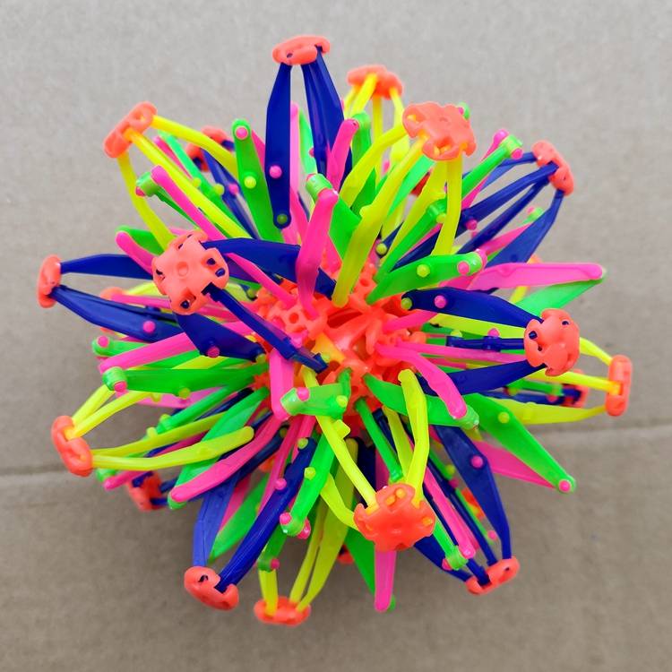 Small colorful band bell stretching 28cm