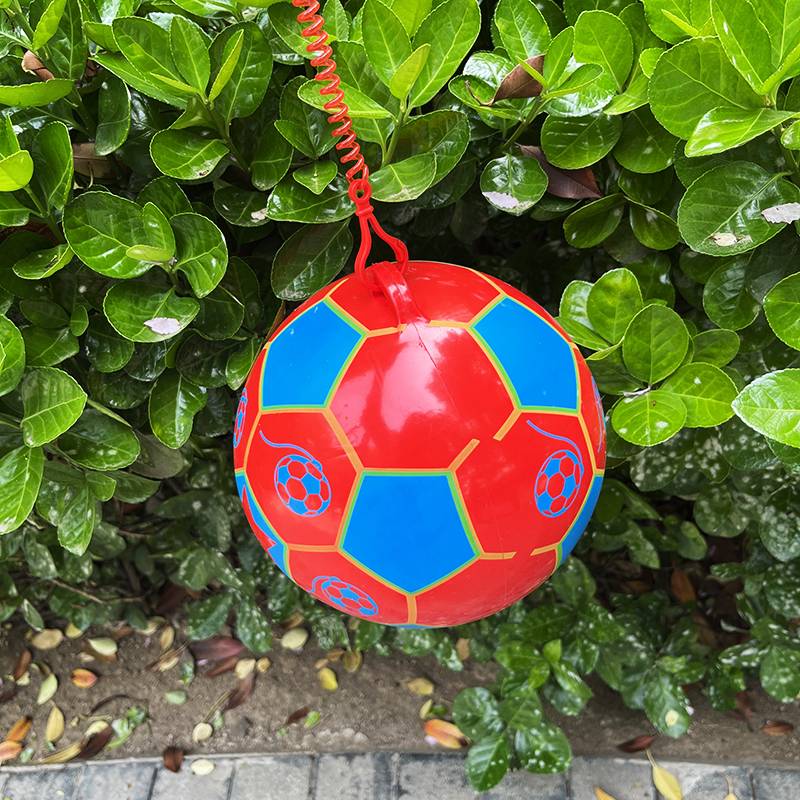 Hanging ring red football