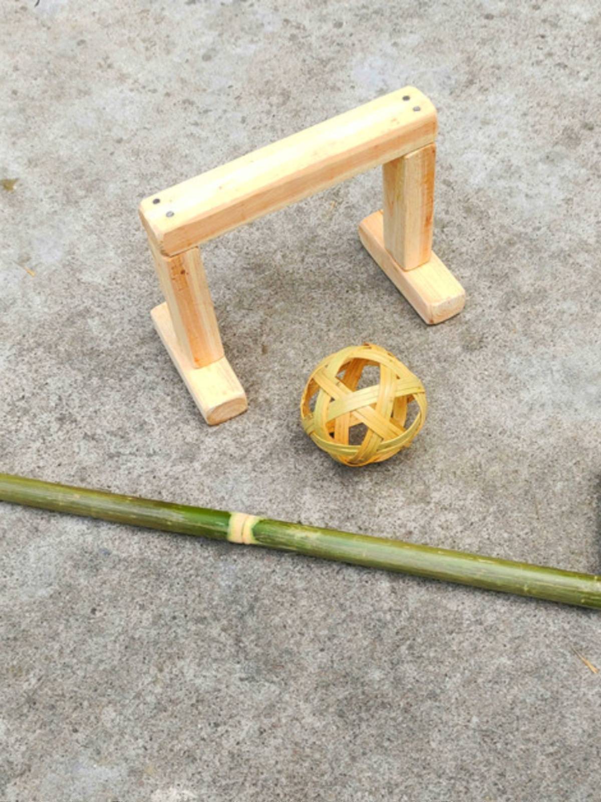Kindergarten Children's Toys Outdoor Bamboo Stick Stock Stocks Hockey Sticks Angels Outdoor Game Equipment Play Teaching Tools