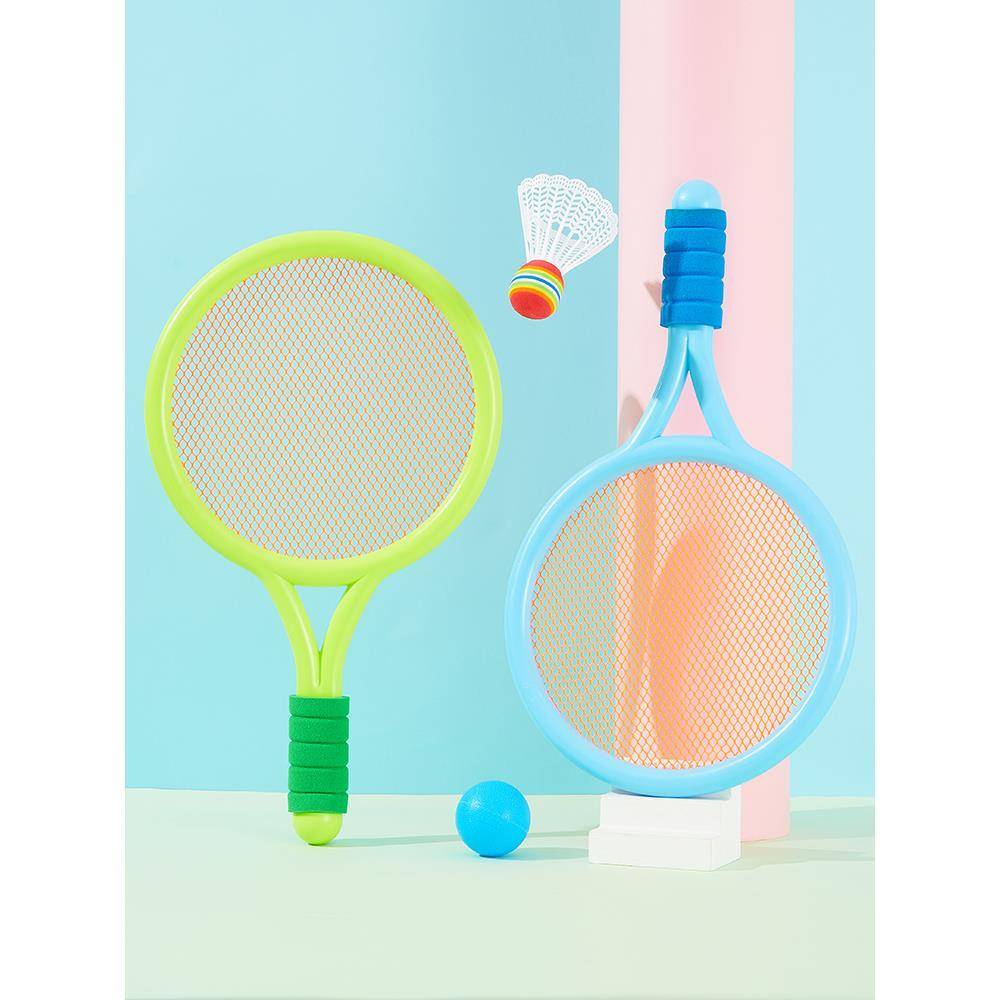 Children's badminton racket kindergarten sports tennis parent-child interaction 2-3 years old 4 baby indoor tennis toy gift