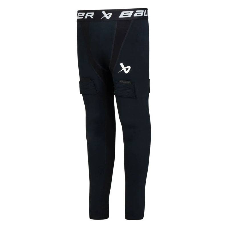 New product bauer/Baoer Ice Hockey Speed dry clothes adult children's hockey turtlebone tie -neck care -of -neck dry clothes fast dry pants