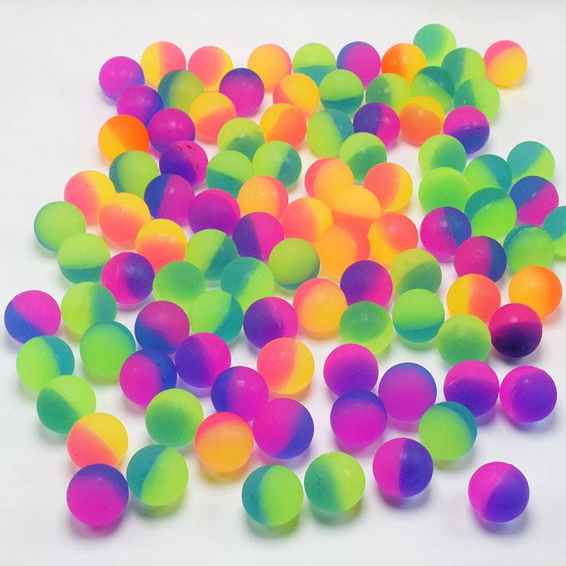 10 two -color scrub stretch balls 10
