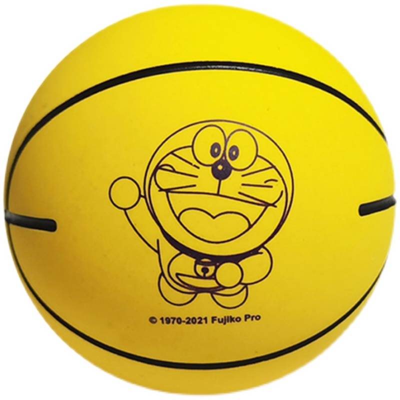 Children's high elastic ball cartoon mini early teach children to grab color to decompress pet rubber ball small basketball football