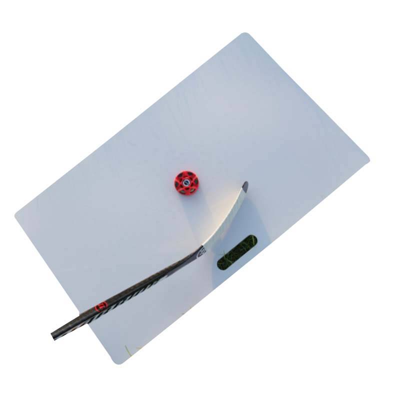 New home land training ice hockey exercise board self -lubricating wear and easy to carry polyethylene hockey practice board