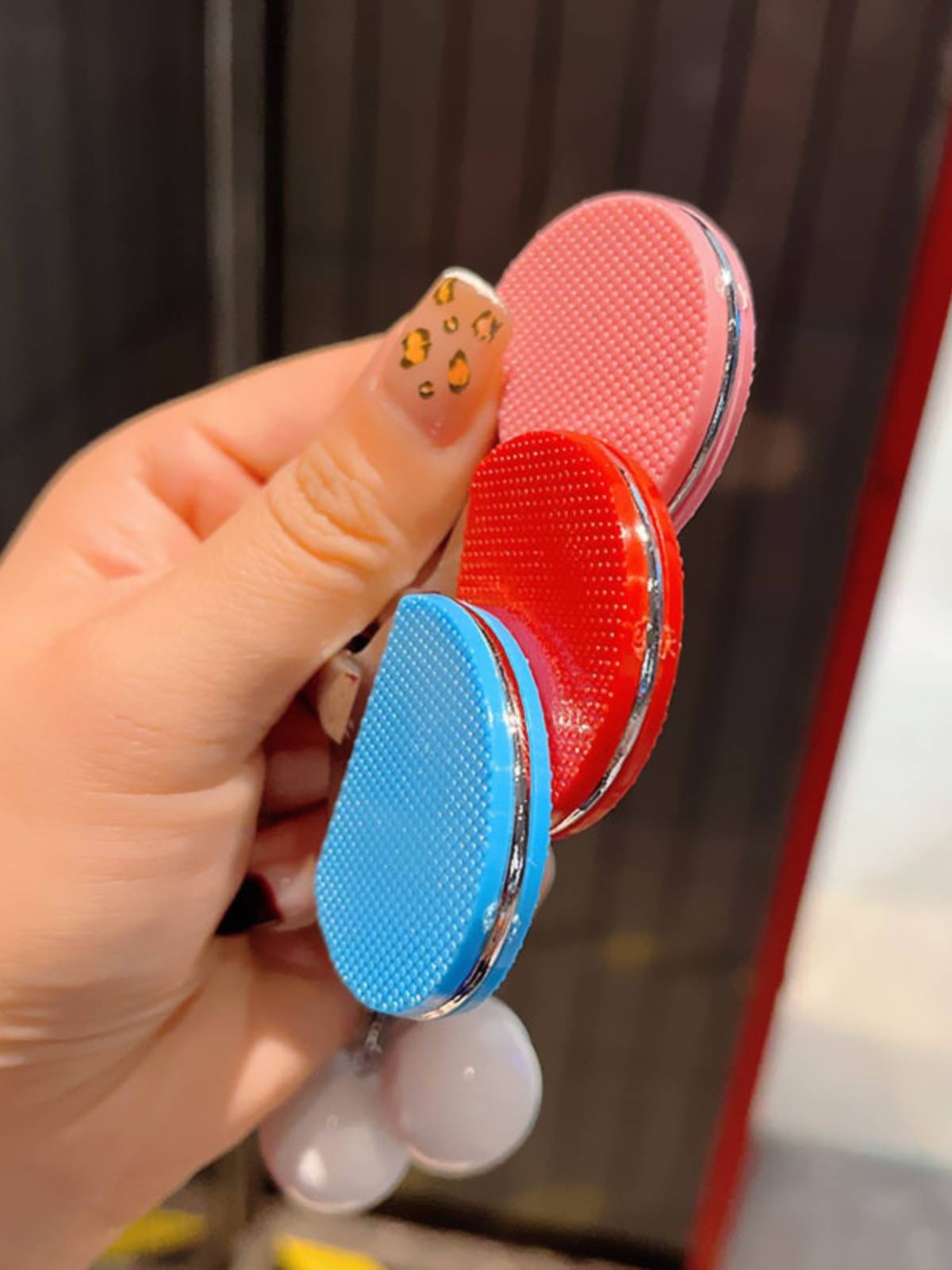 Personal simulation table tennis racket keychain pendant mini style cosmos souvenir laser engraving personality small gift