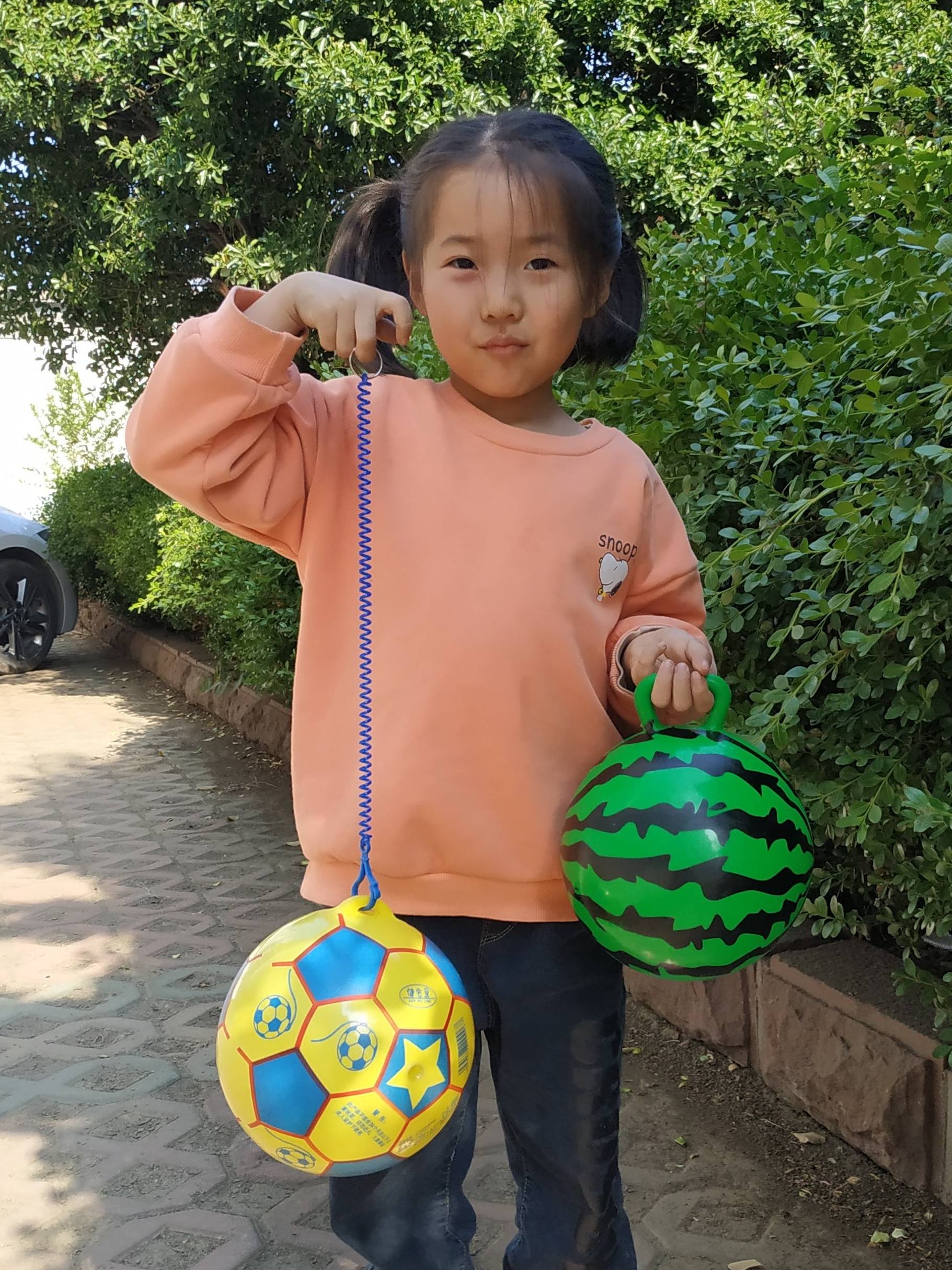 Children's Chain Football Skill Spring Student Sports Elastic Water Water Passion Map Leather Toys Fitness Ball
