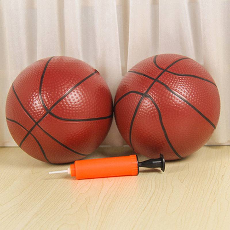 Factory direct selling small leather ball thickened small basketball inflatable and elastic toy ball kindergarten special shooting player to catch the ball