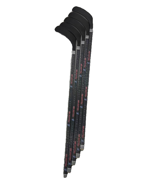 Roller skating club carbon pole ice hockey wooden pole left hand and right hand with the head of the head roller club rods skate ball children adult universal