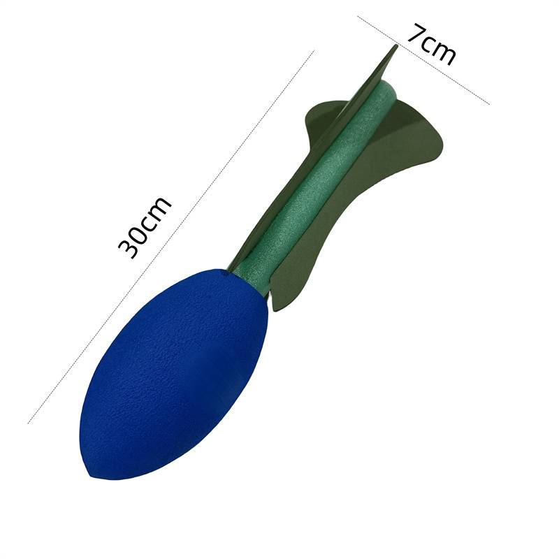 Fish Torpedo Missile Soft Targery Children's Sensory Training Equipment Throwing Toys Kindergarten Track Rocket Rocket Soft Non -Bid