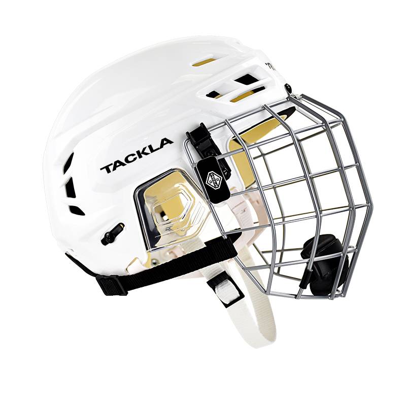 TACKLA protective ice hockey helmets adult children's protective gear resistance hitting the dry land wheel glide ball hockey helmet