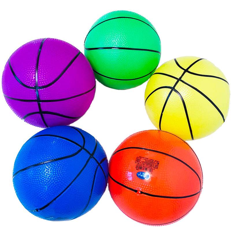 Kindergarten special patrol ball player grab football children's small leather ball thickened small basketball inflatable elastic toy ball