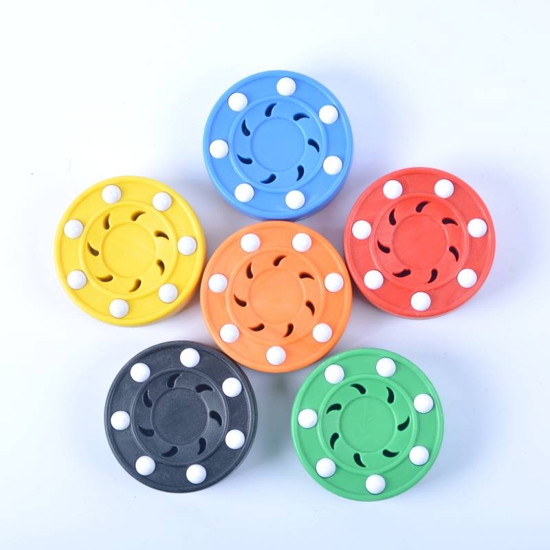 Roller skating club land ice hockey training ball toys dry land children's rolling hockey cake practice ice club custom can be customized