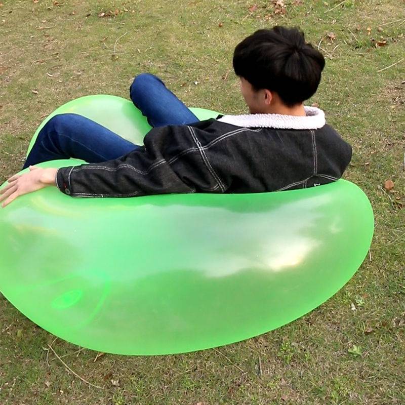 Super large inflatable balloon soft glue elastic environmental protection patches outdoor swimming water children's net red stall toys
