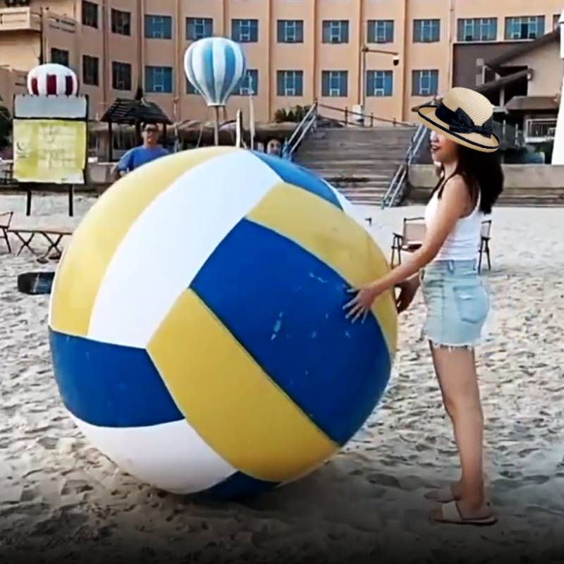 Extra large beach ball inflatable football water toy ball gaming properies game props company group building beach volleyball