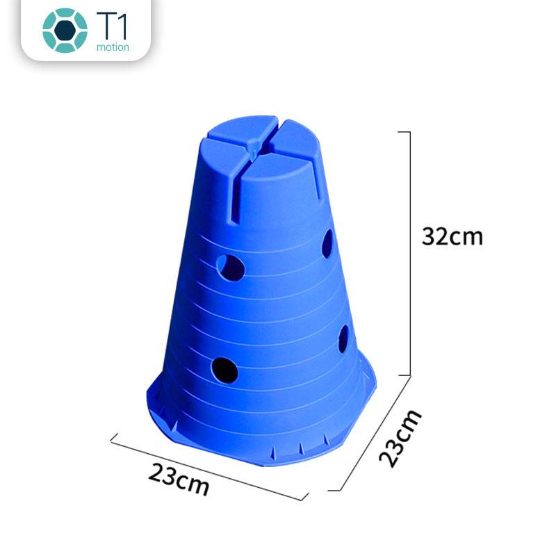 Kindergarten Sensory Training Equipment Furniture Children's Little Cross Basketball Label Barrel Barrier Barrier Football Training Equipment