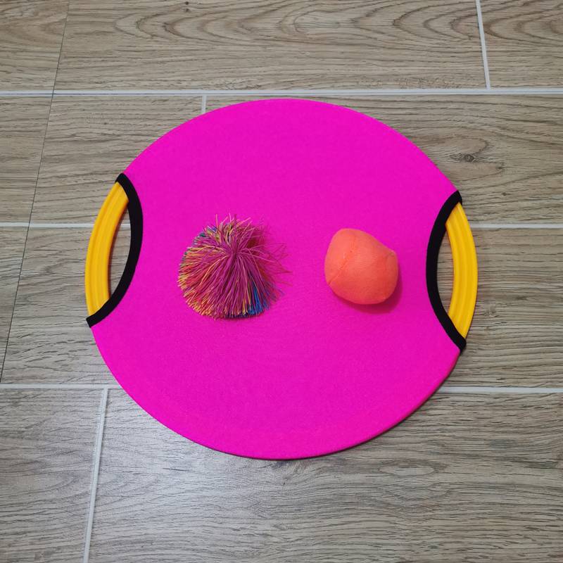 Pink one shot 1 ball+1 cotton ball