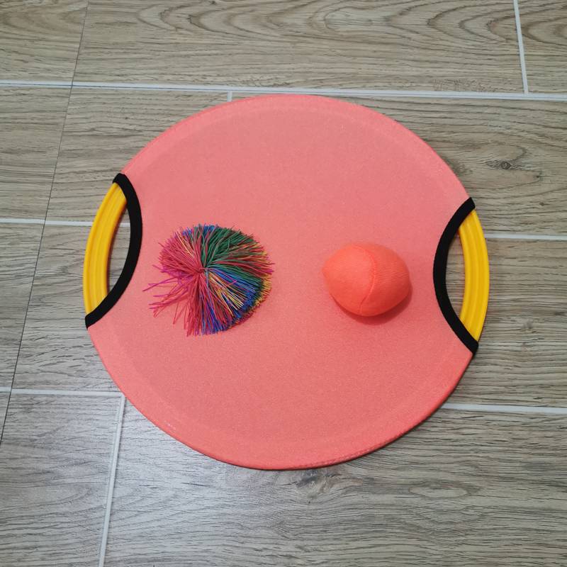 Orange one shot 1 ball+1 cotton ball