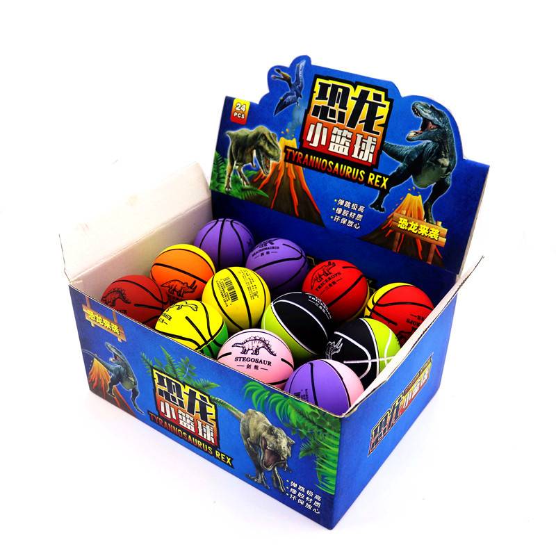 Children's indoor mini hollow rubber high bomb football basketball decompressing pet elastic shooting small leather ball toys