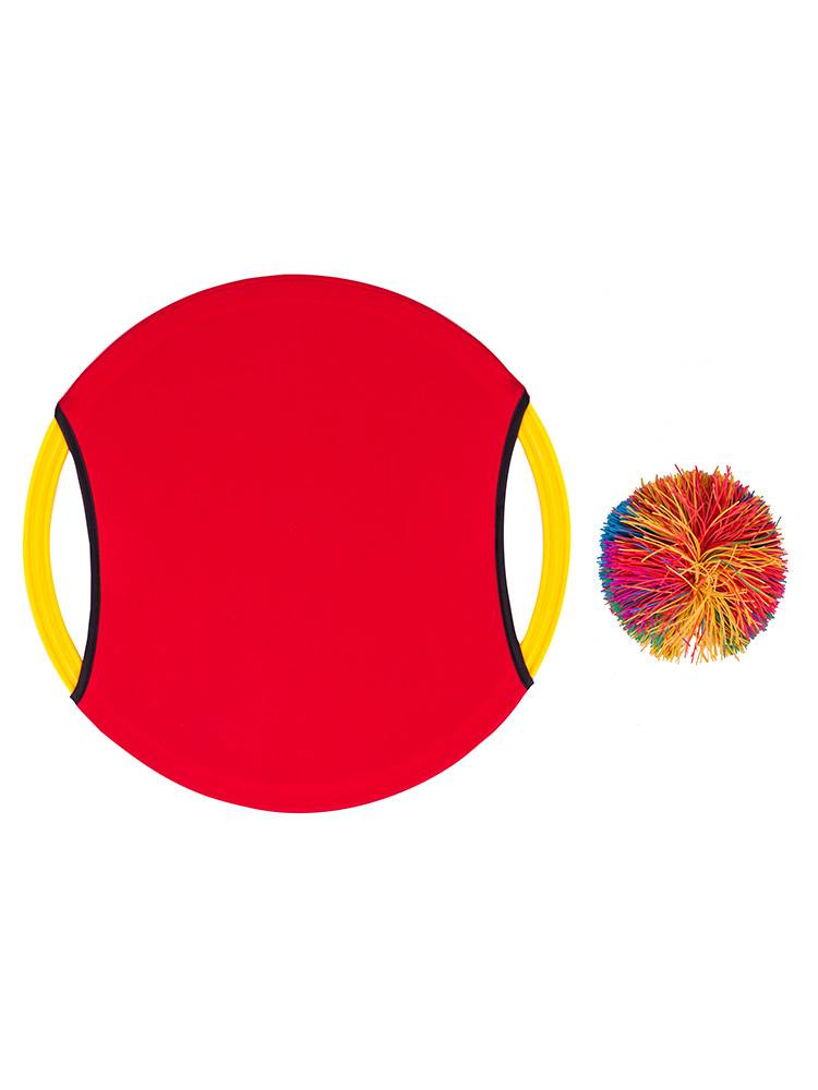 Kindergarten outdoor sports game Parent -child toy sensor training throw piken ball children's ball racket bullet ring