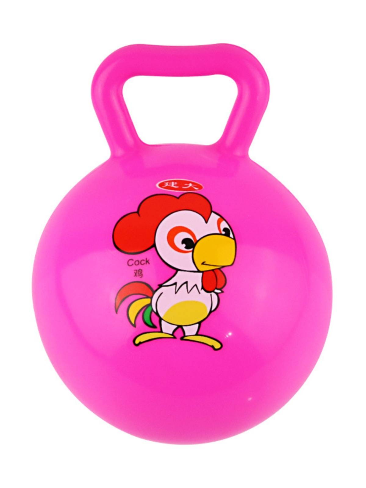 Baby 4 -inch hands grabbing ears bell ball Children inflatable handle Ripping ball shaking sound shake cartoon cartoon toys