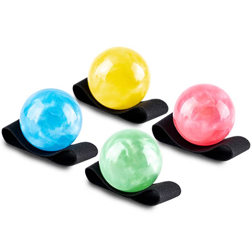 Wrist elastic ball glowing back to play balls, rubber dumping ball children's outdoor toy ball high elastic interactive puzzle