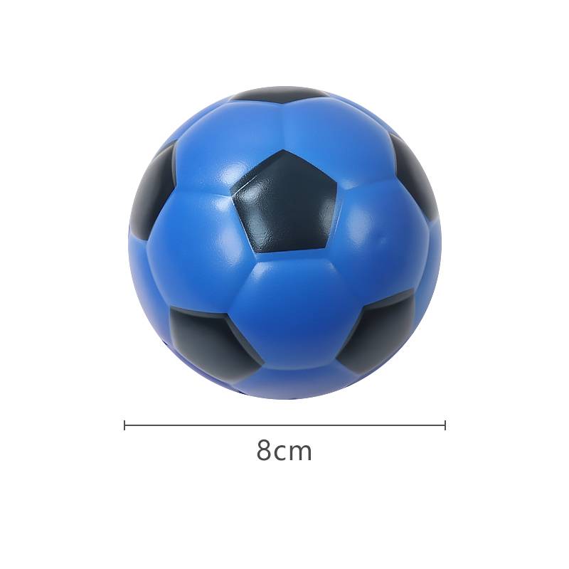 Kindergarten children's soft leather ball football ball toy baby male girl PU sponge solid big big shooting ball