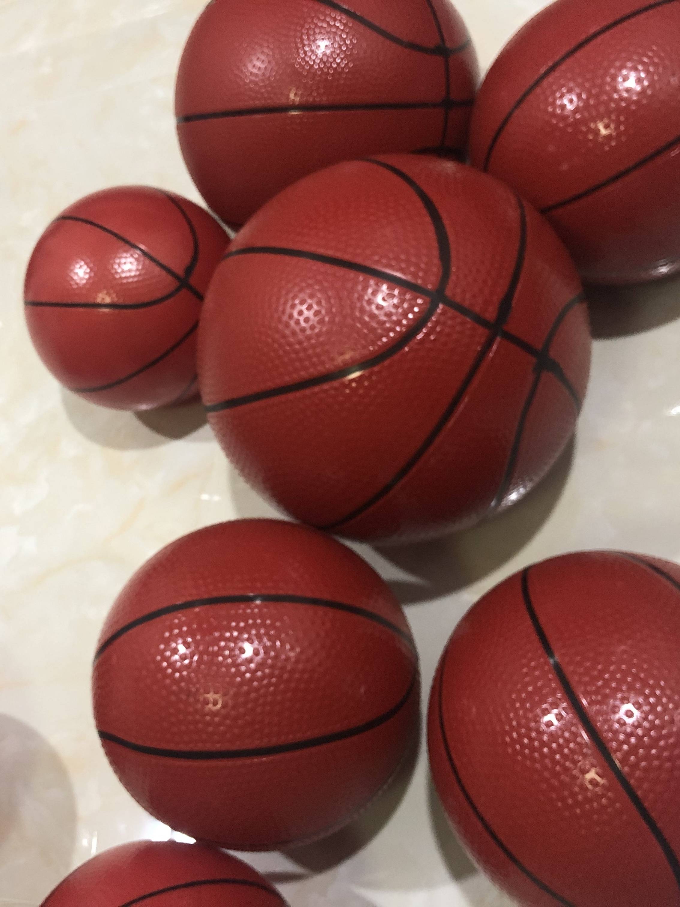 Skin Basketball Children Shooting Ball Skin Ball Baby Kindergarten special 2/3/5 elastic ball toys cheer up