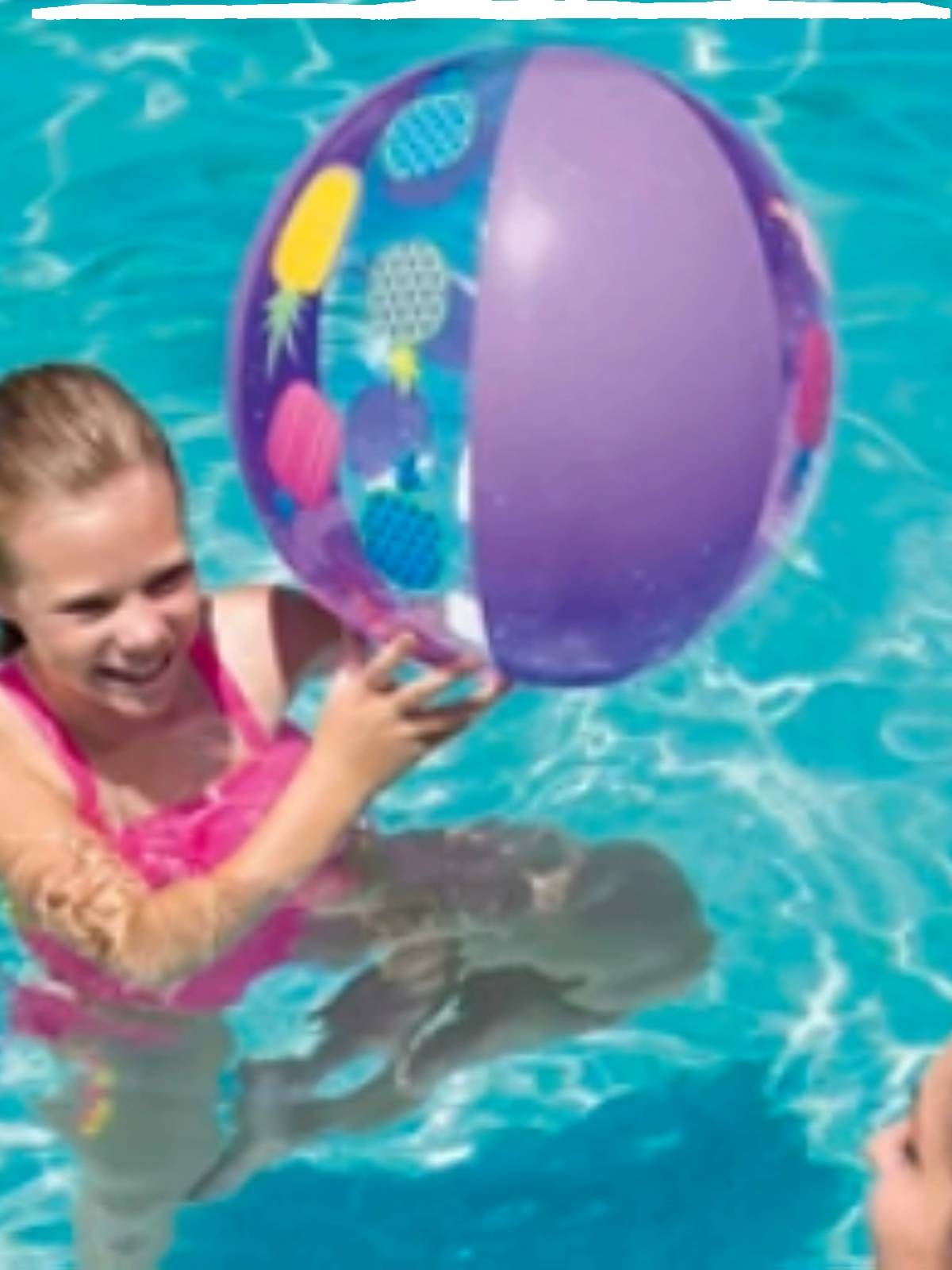 Elastic ball outdoor drama water beach ball children early teach children puzzle toy ball swimming big handball