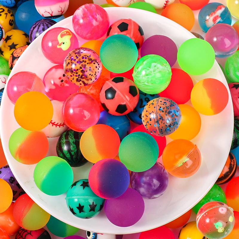 No. 27 Stretch Ball One Yuan Gquater Popular Ball Children's Toys Bouncing Ball Ball Ball Ball Ball Player Study Study Study Ceremony