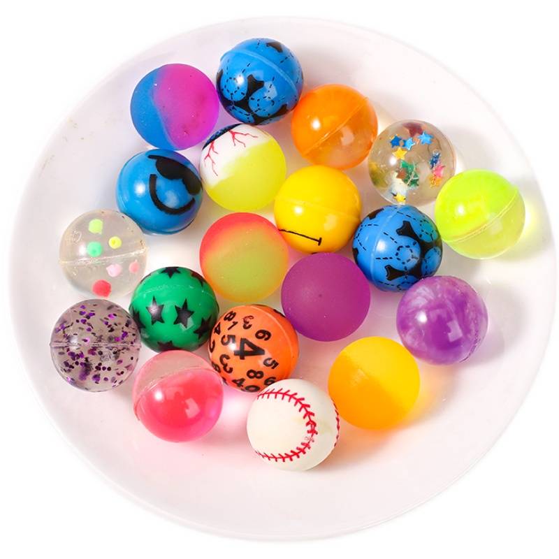 No. 27 Stretch Ball One Yuan Gquater Popular Ball Children's Toys Bouncing Ball Ball Ball Ball Ball Player Study Study Study Ceremony
