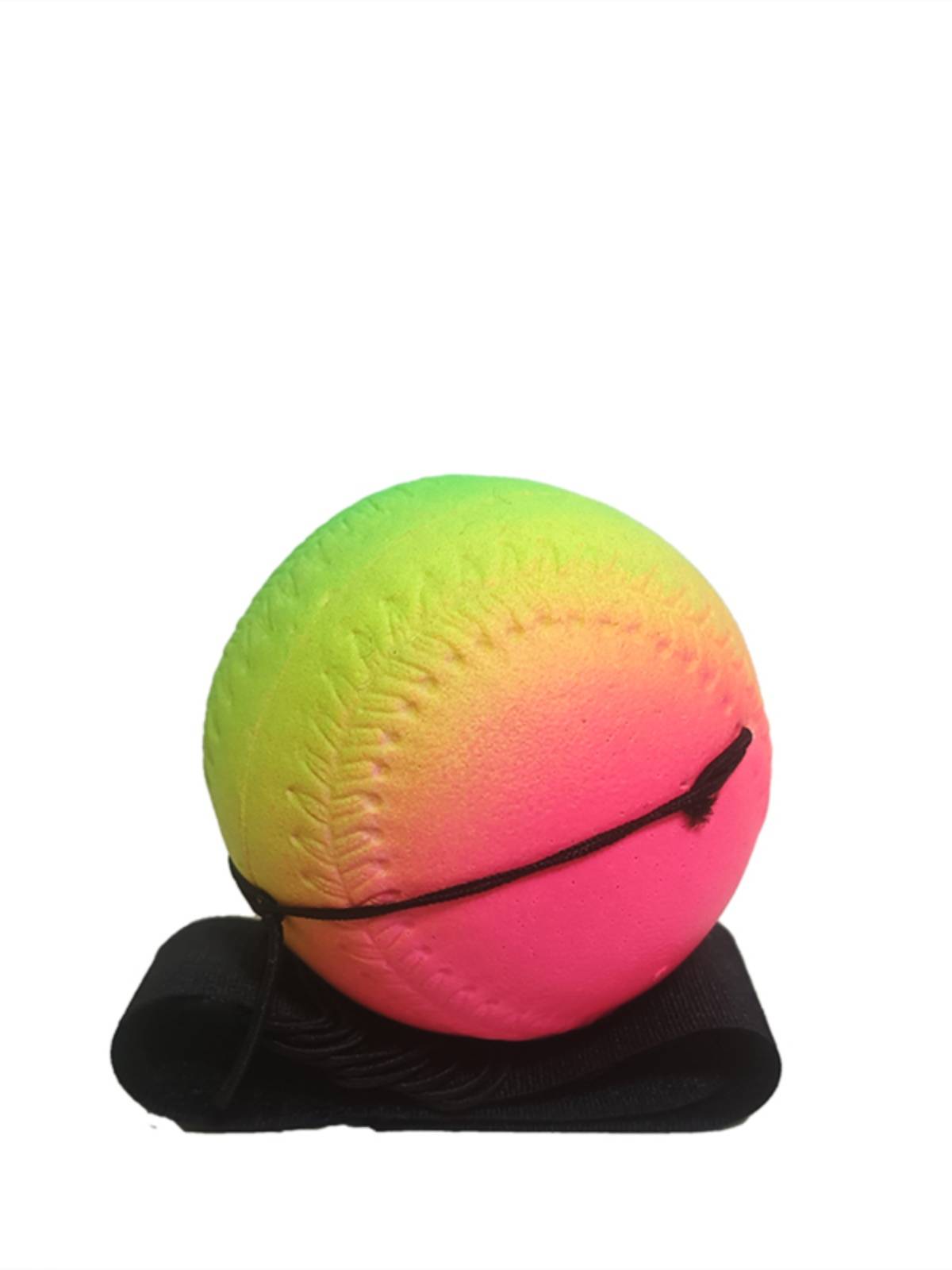 7.2CM solid rubber ball toy ball plastic popcorn ball waterproof and antibacterial outdoor throw training large plastic