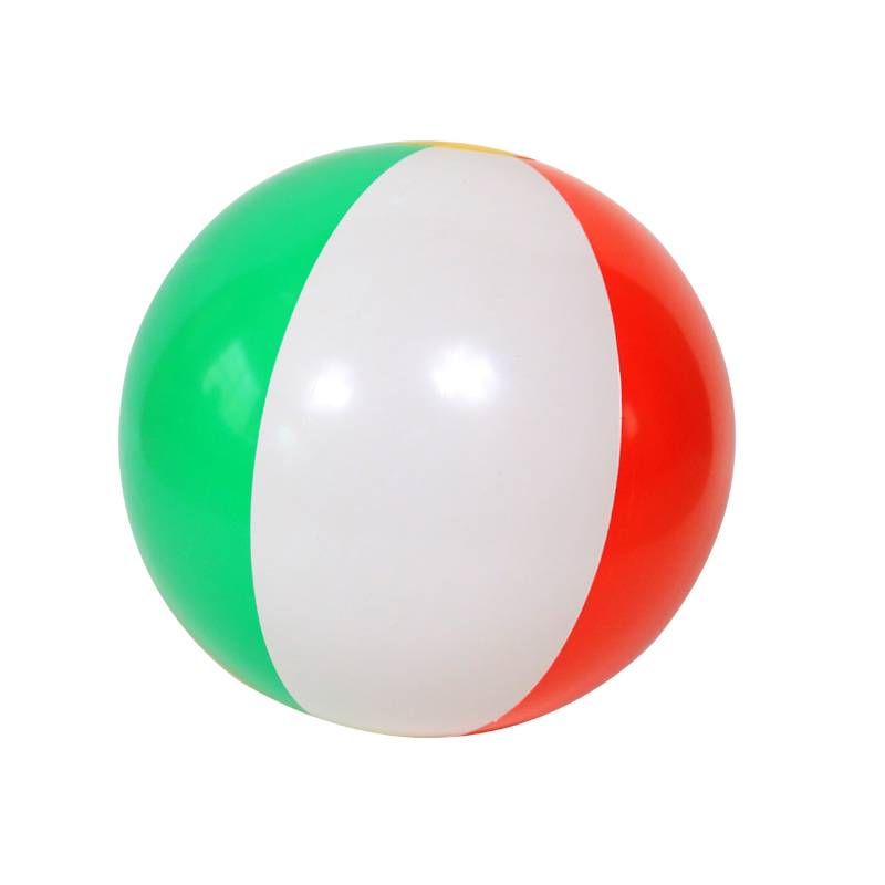 Children's swimming beach ball adult inflatable aquarius water ball water ball seaside volleyball multi -side color strip baby toy ball