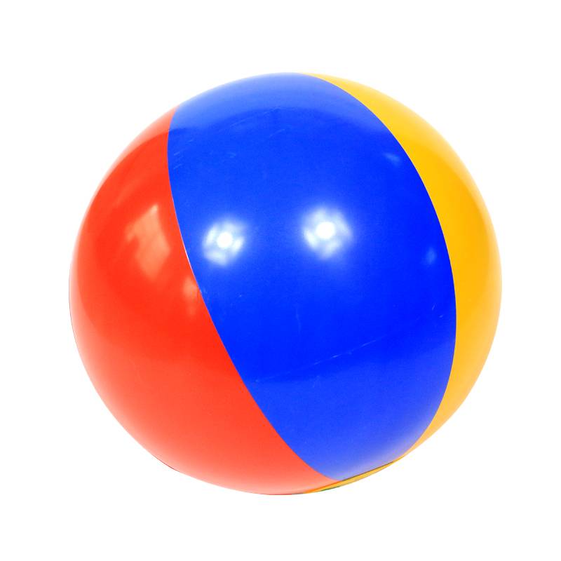 Children's swimming beach ball adult inflatable aquarius water ball water ball seaside volleyball multi -side color strip baby toy ball