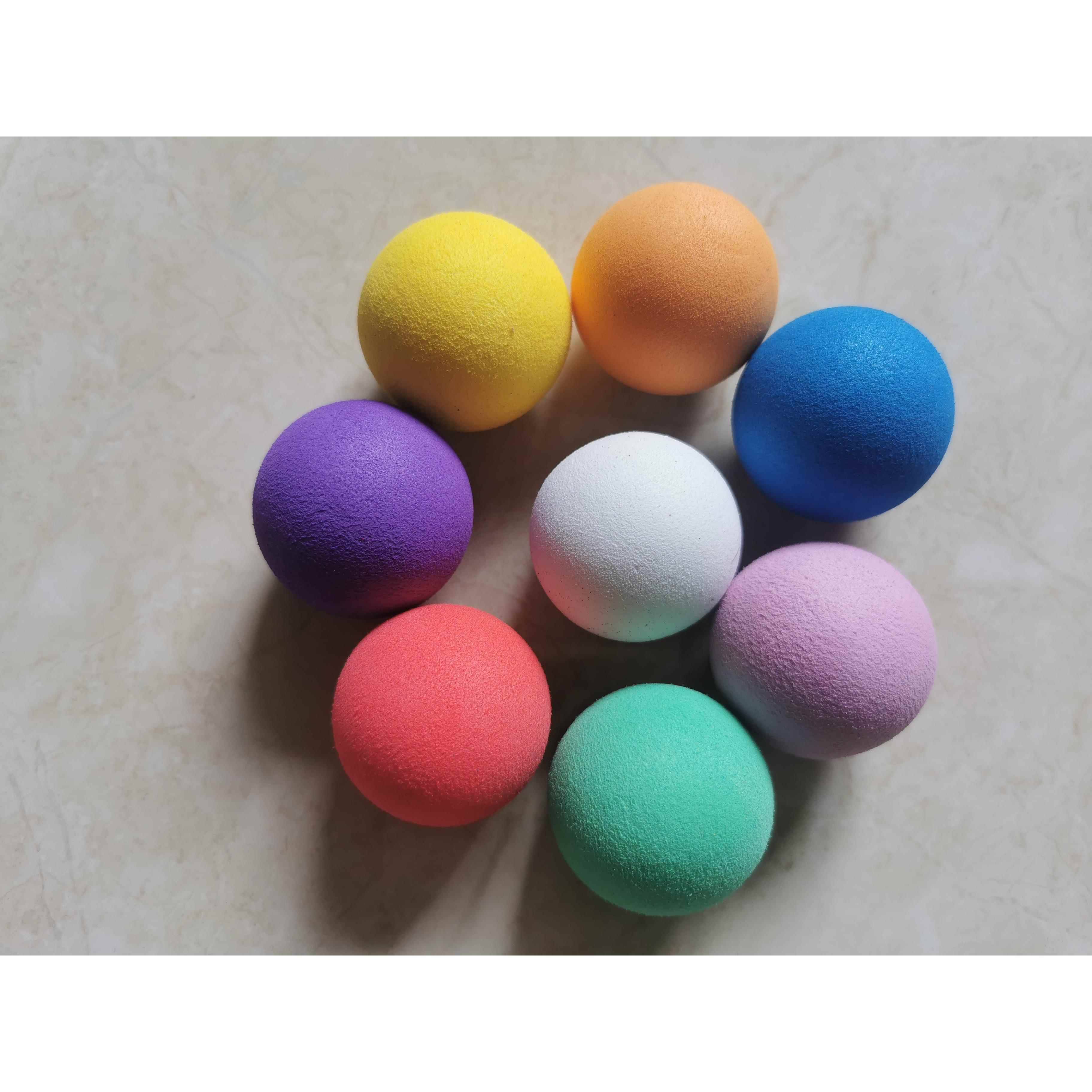 Solid Sponge Ball EVA Ball Ball Ball Bullet Ball Globe Get Ball Soft Ball Naughty Castle Special Ball Children's Toy Ball