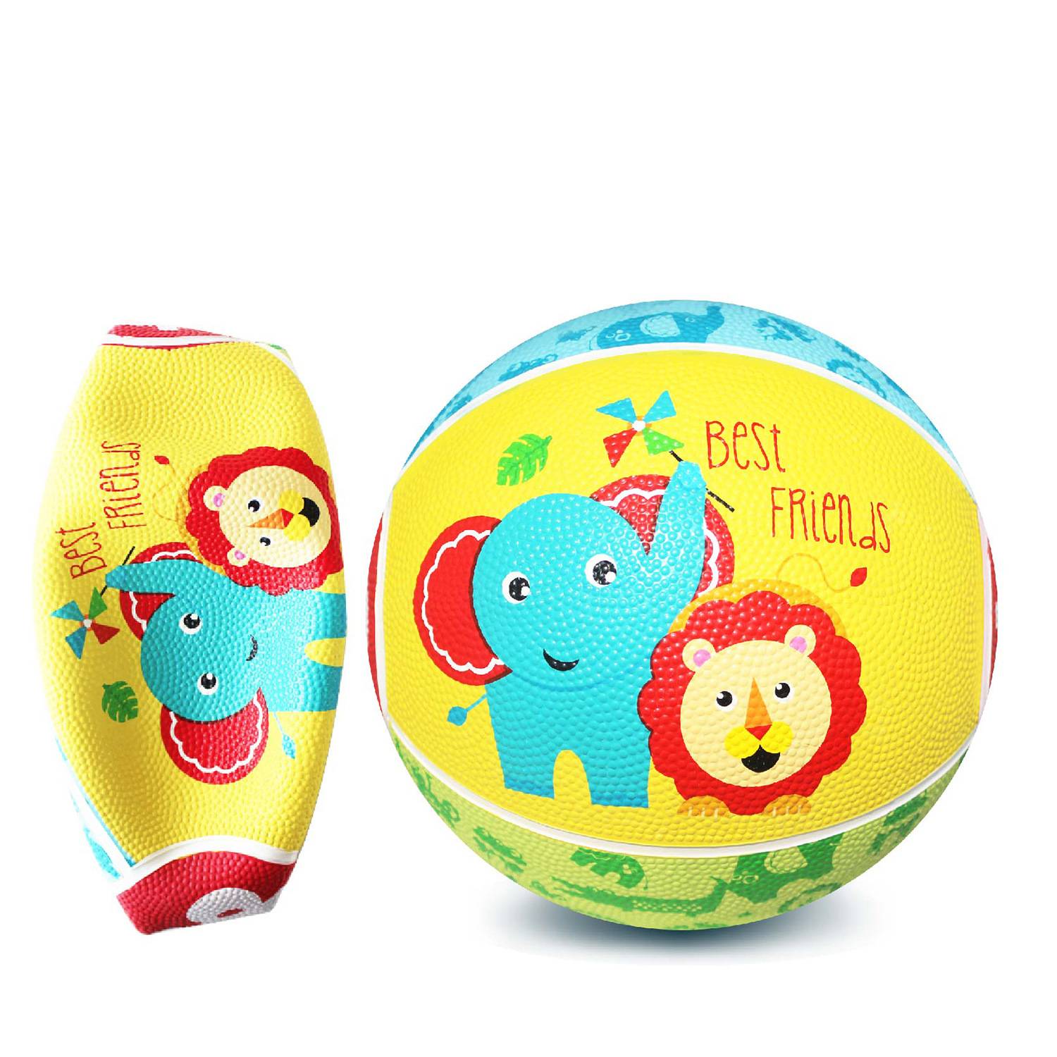 Fei Xue Xiaopi Children's Basketball Baby Paper Packing Kindergarten Special Ball Football Baby Toys Ball 1 year old