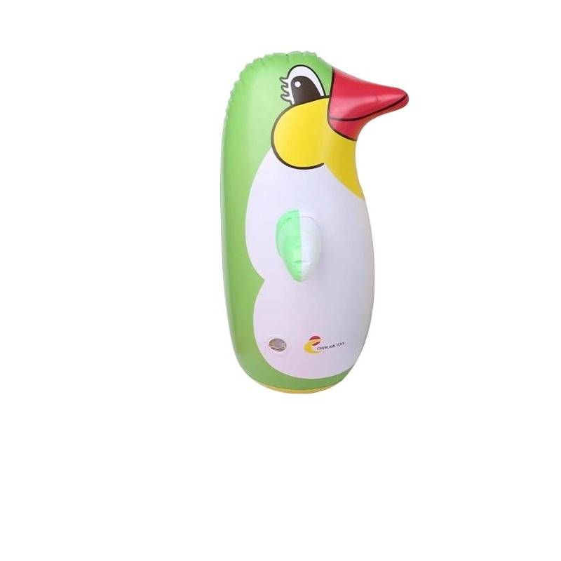 Elastic Penguin Toy New Cartoon Point Boxing Falling Poin Adult Children's Animals Tuck Blow Balloon Prop