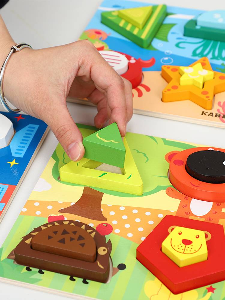 Children push music wooden single-shot, walking traversal toy 1 year old baby 2-3 and a half years old baby girl