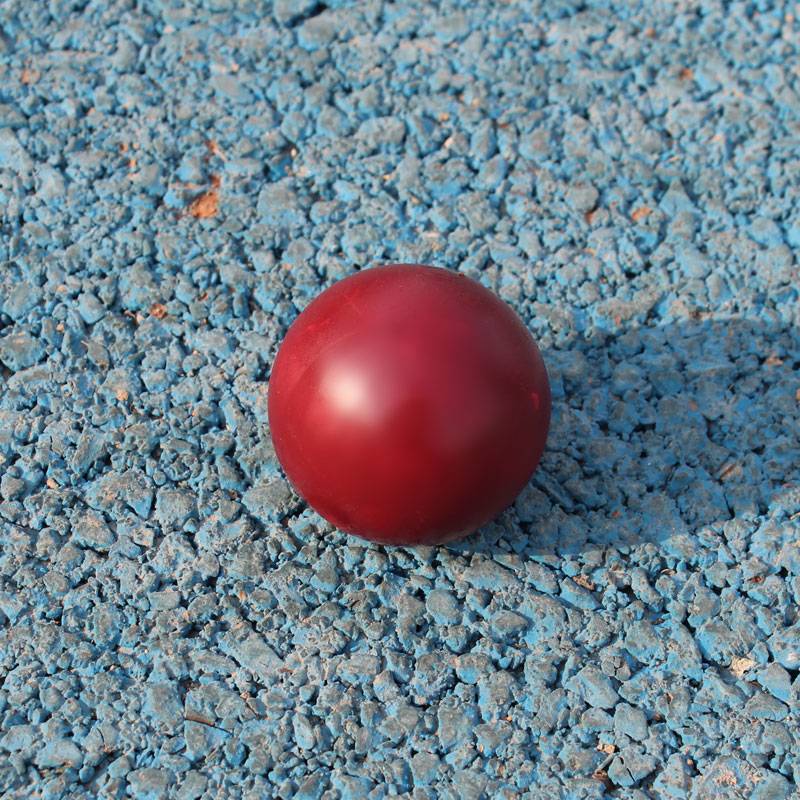 Retro red single ball
