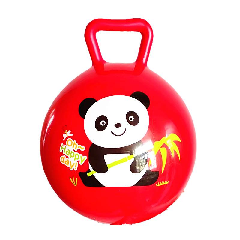 1 -year -old new child children's baby hand handle inflatable hand grab ball cartoon watermelon toys 6 elastic baby leather ball toys