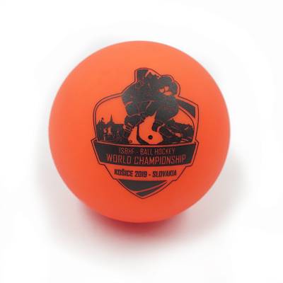 Light orange red ball