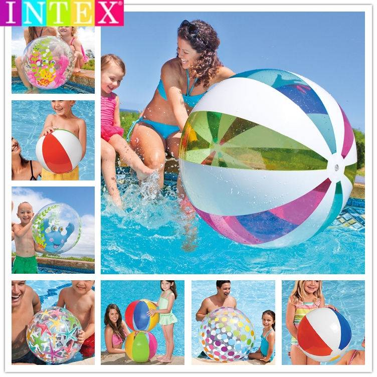 Children's early teaching drama water ball inflatable volleyball beach ball, adult water toy beach ball swimming handball