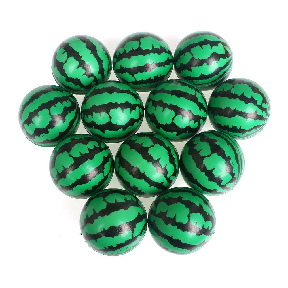 6cm small basketball football cake decorative children's toys elastic basketball solid sponge ball can customize logo