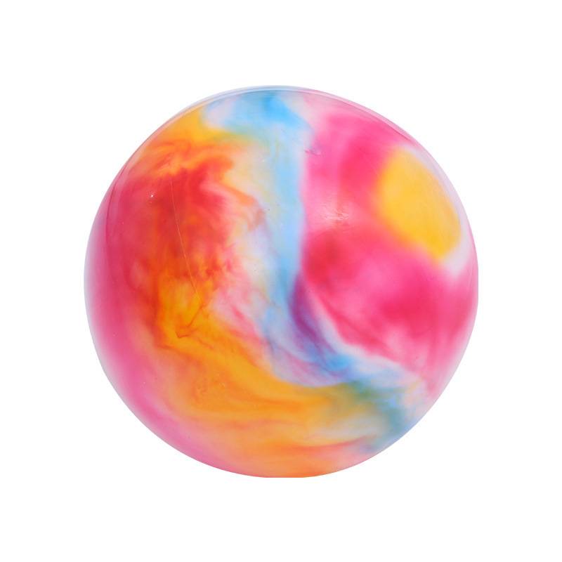Children 12 -inch 15 -inch 18 -inch cloud color ball large kindergarten shooting ball baby elastic rainbow ball game ball