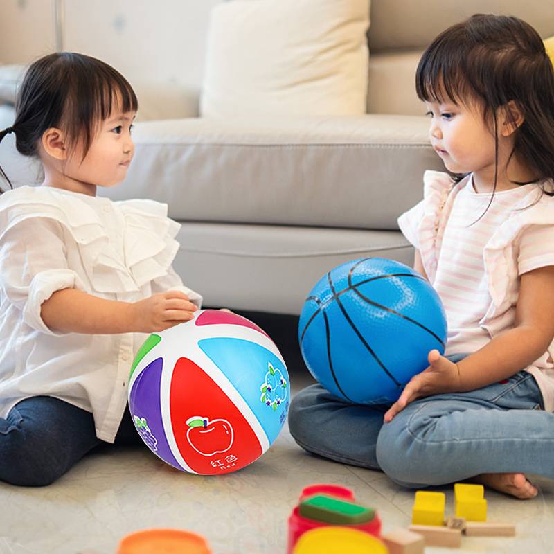 Innot watermelon ball children's small leather ball football kindergarten baby ball spherical toy ball stretch racket shooting