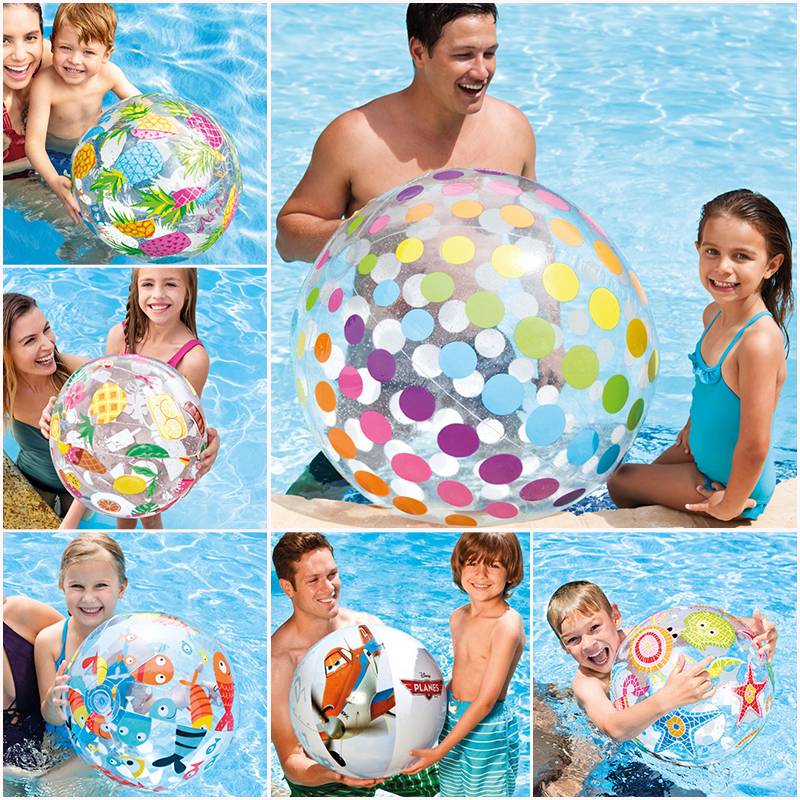 Children's water inflatable toy drama water ball beach puzzle ball puzzle ball parent -child sports ball adult swimming ball