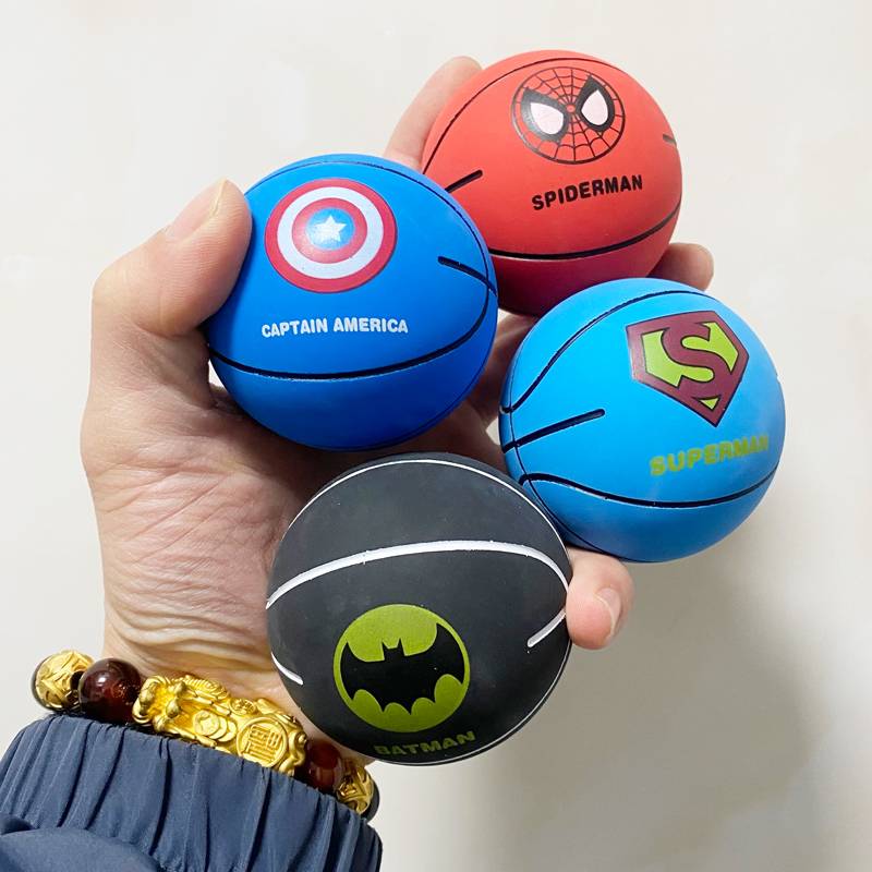 6cm blue beauty team+red spider+black bat+blue beauty team small ball