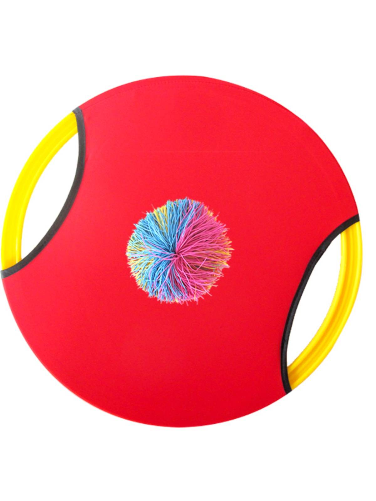 Children's elastic bullet ring big rubber ball throwing ball sensor training equipment sports toy outdoor soft flying disc