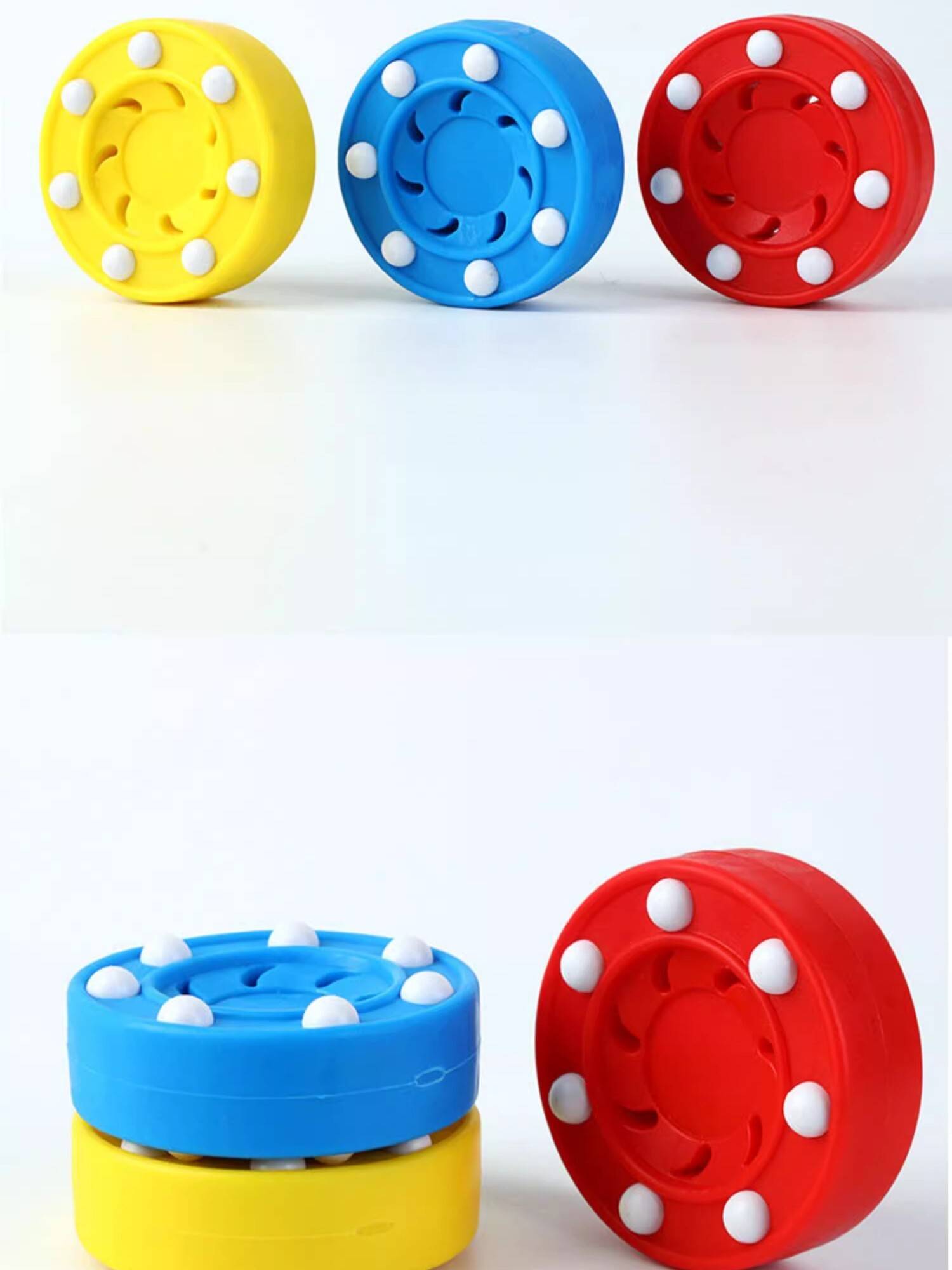 Roller skating ball True Ice Wicker Hockey Slide Shoes Children Adult Drought Land Professional Flat Bar Cake Practice Ice Hockey Ball