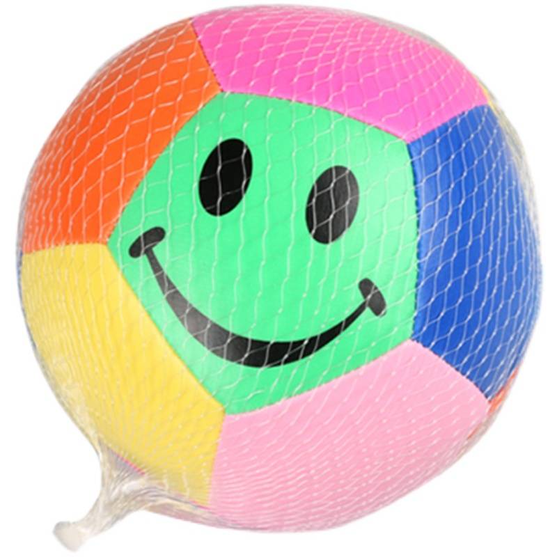 The softball baby toy-coloured leather-colored soft-skinned football polo-poo ball teaches baby and baby toys